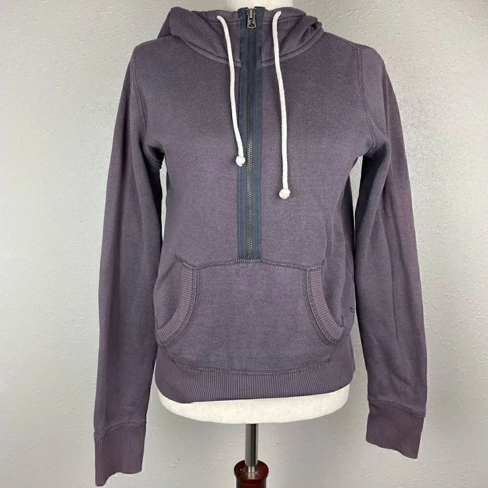 American Eagle Outfitters Half Zip Hoodie Pullover Size S EUC